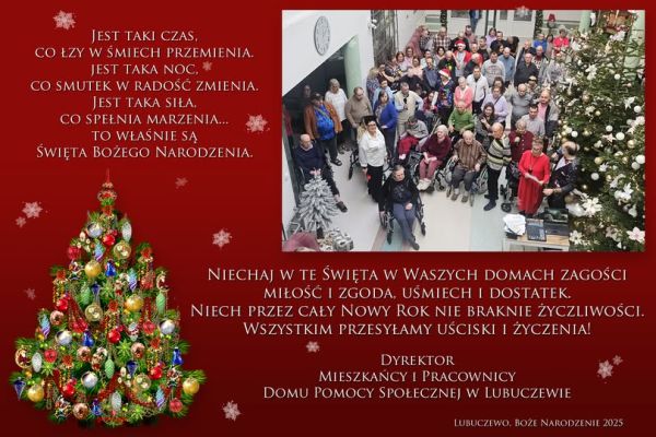 Życzenia świąteczne.