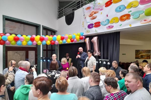 Rozpoczęcie balu przez Włodaży powiatu.