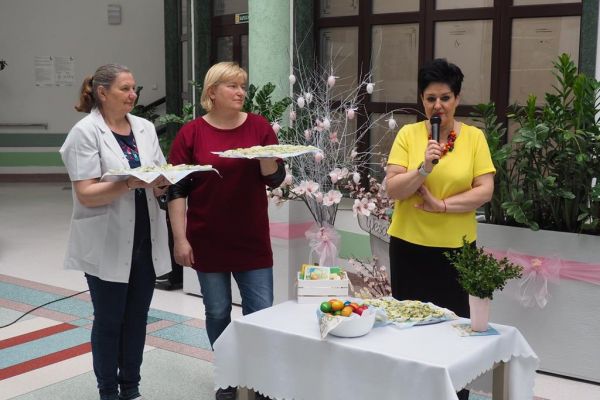 Pani Dyrektor składa życzenia wielkanocne Mieszkańcom.