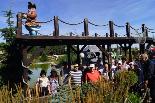 Mieszkańcy w Canpolu w Człuchowie.