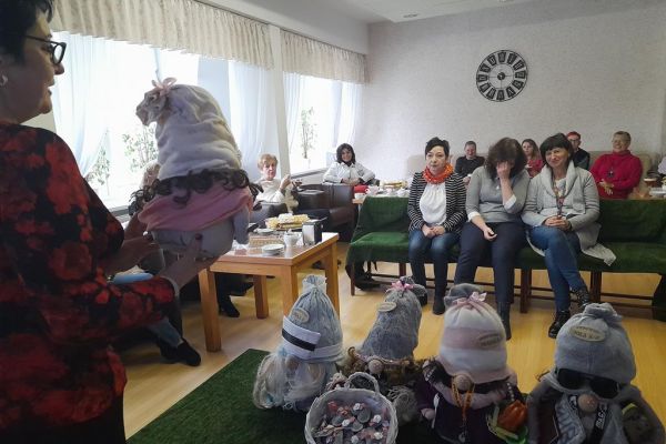 Spotkanie pracowników Domu z okazji Dnia Pracownika Socjalnego.