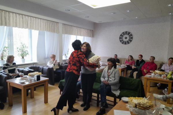 Spotkanie pracowników Domu z okazji Dnia Pracownika Socjalnego.