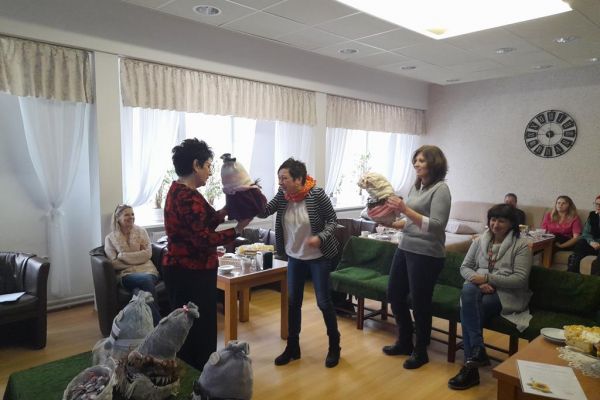 Spotkanie pracowników Domu z okazji Dnia Pracownika Socjalnego.