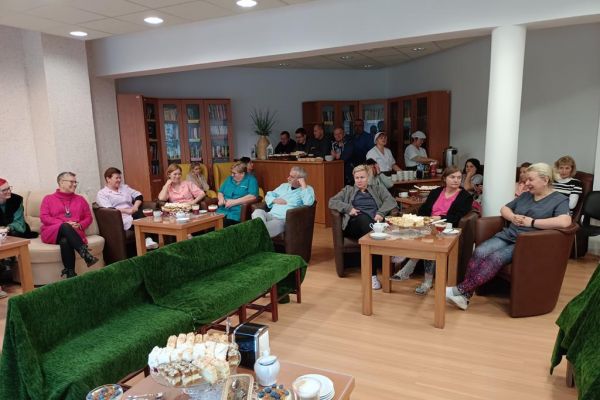 Spotkanie pracowników Domu z okazji Dnia Pracownika Socjalnego.