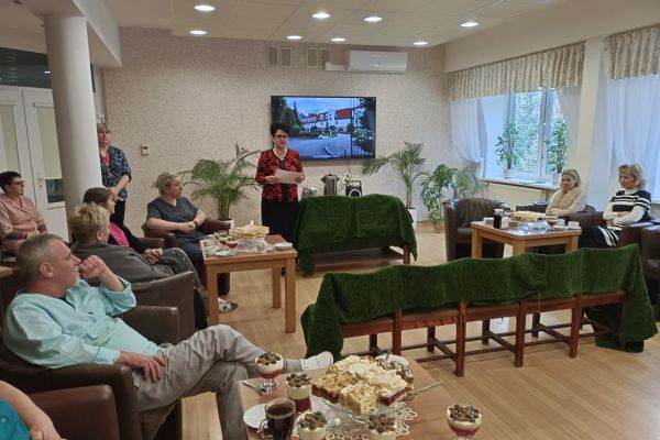 Spotkanie pracowników Domu z okazji Dnia Pracownika Socjalnego.